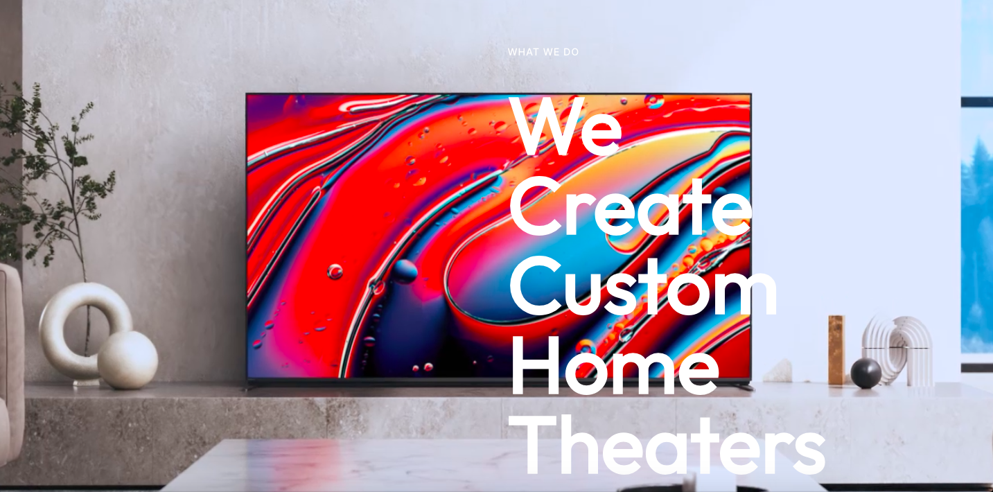 Galaxy client website portfolio example